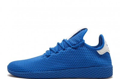 Fake Pharrell Human Race 'Solid Blue' That Look Real