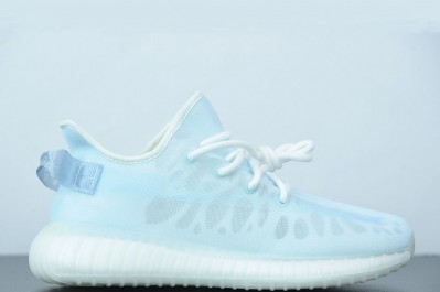 Fake Yeezy Boost 350 V2 'Mono Ice' with Size 14